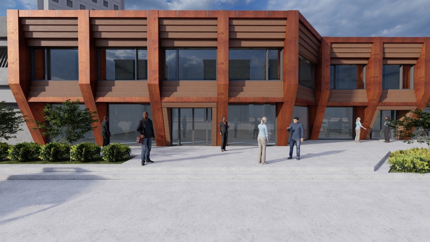 1978 年建筑翻新,打造商业适用的立面设计-1