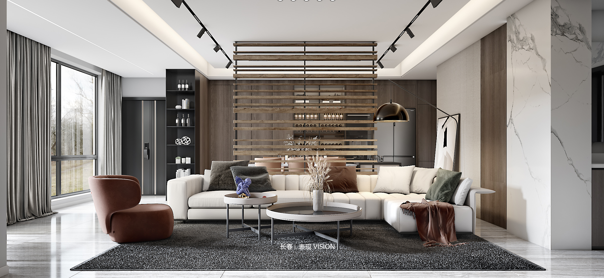 轻奢样板间 | 长春L表现-0