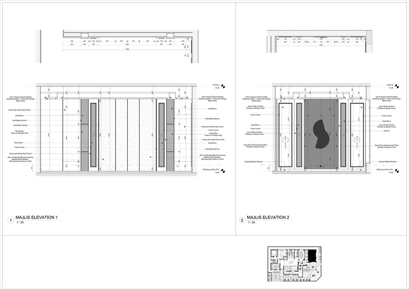 Youssef Tarek丨别墅丨Villa Interior Working Drawings-51