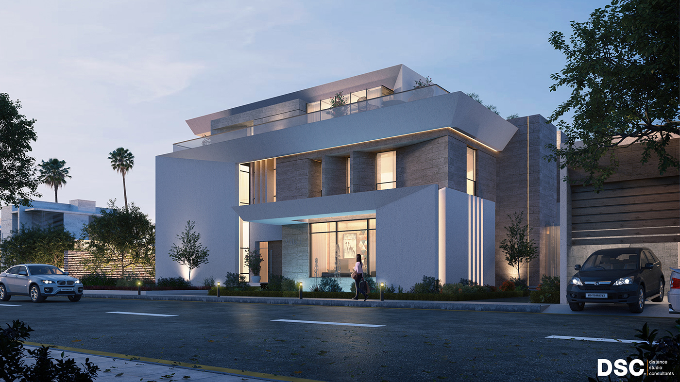 KSA PRIVATE VILLA| Design & Visualizations.丨别墅建筑丨GOLF VILLA | Design & Visualizations.-6