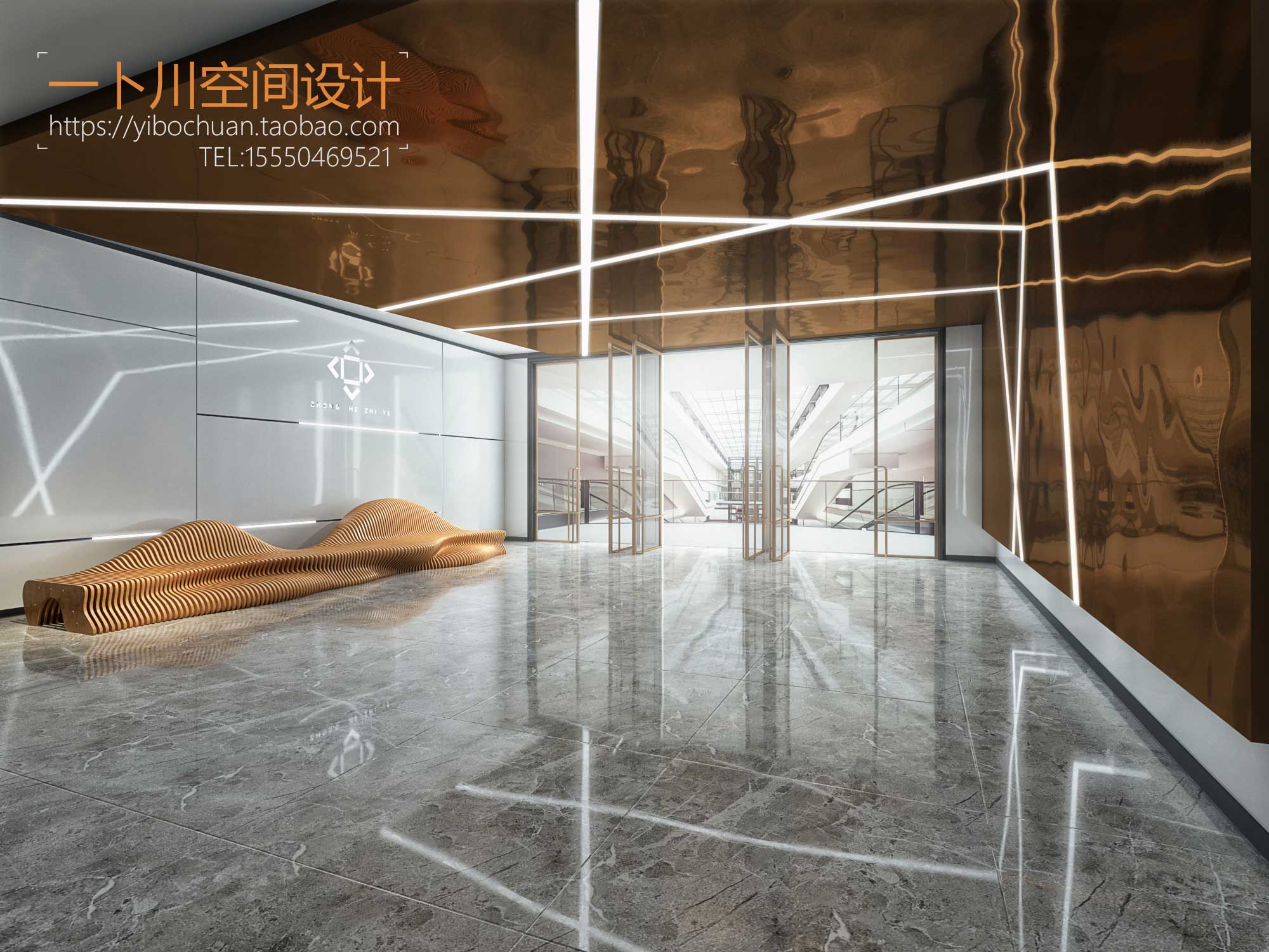 商业餐饮宴会空间-0