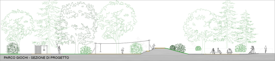 绿意盎然的多功能建筑与城市公园-22
