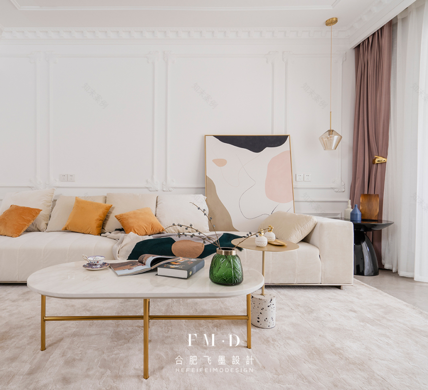 轻法式婚房,精致生活与浪漫格调的完美融合-22