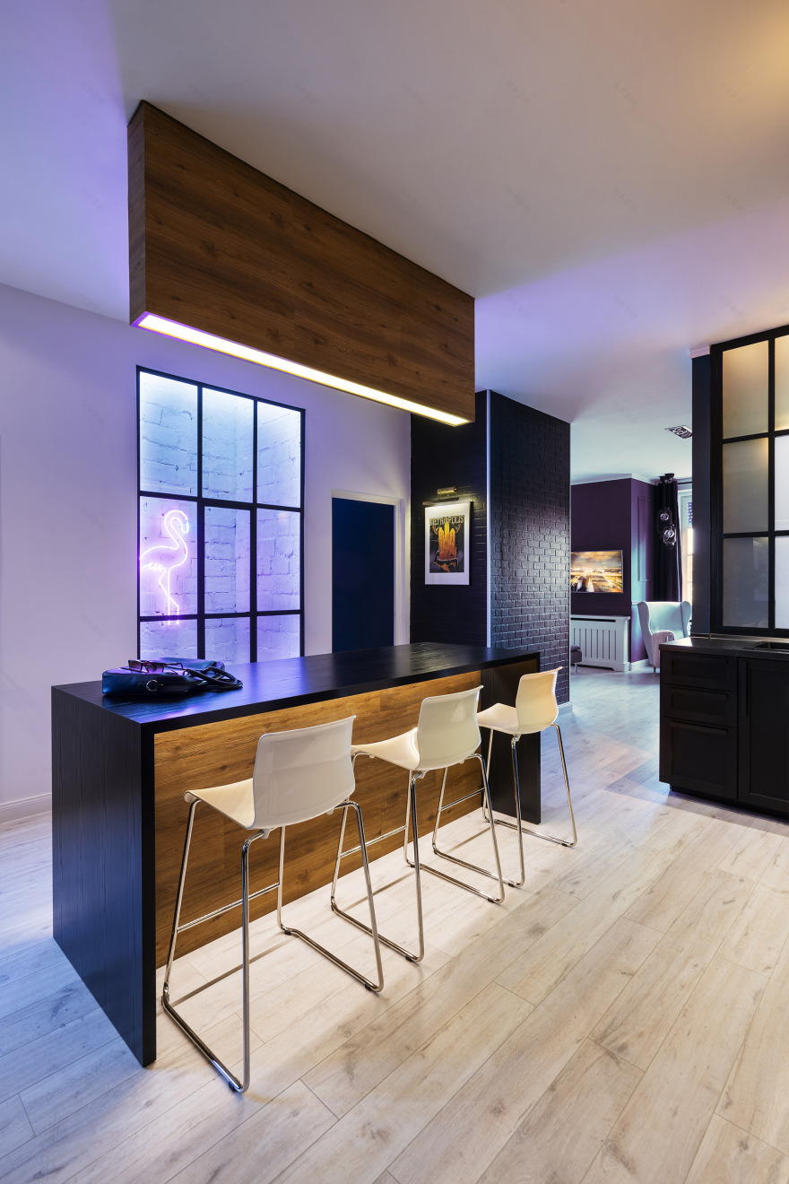 隐秘的欢乐天堂 | Adam 的现代工业风公寓-6