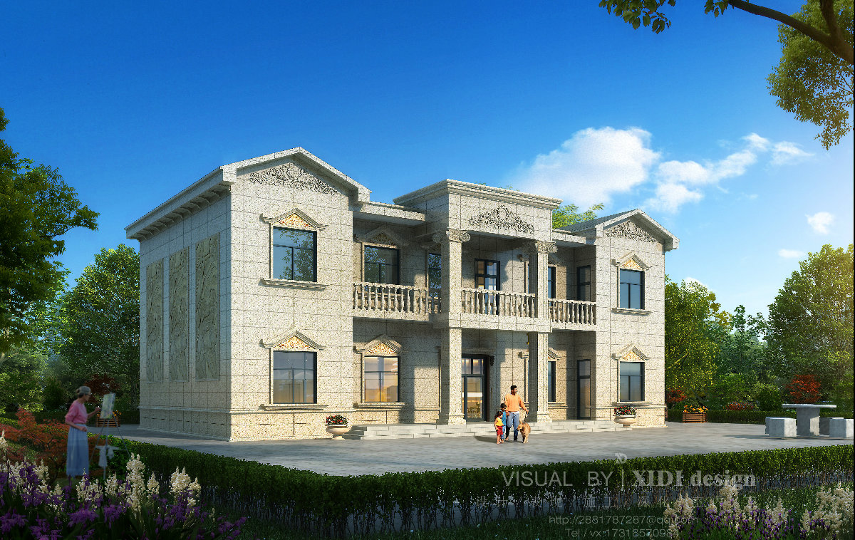 室外真石漆案例-2