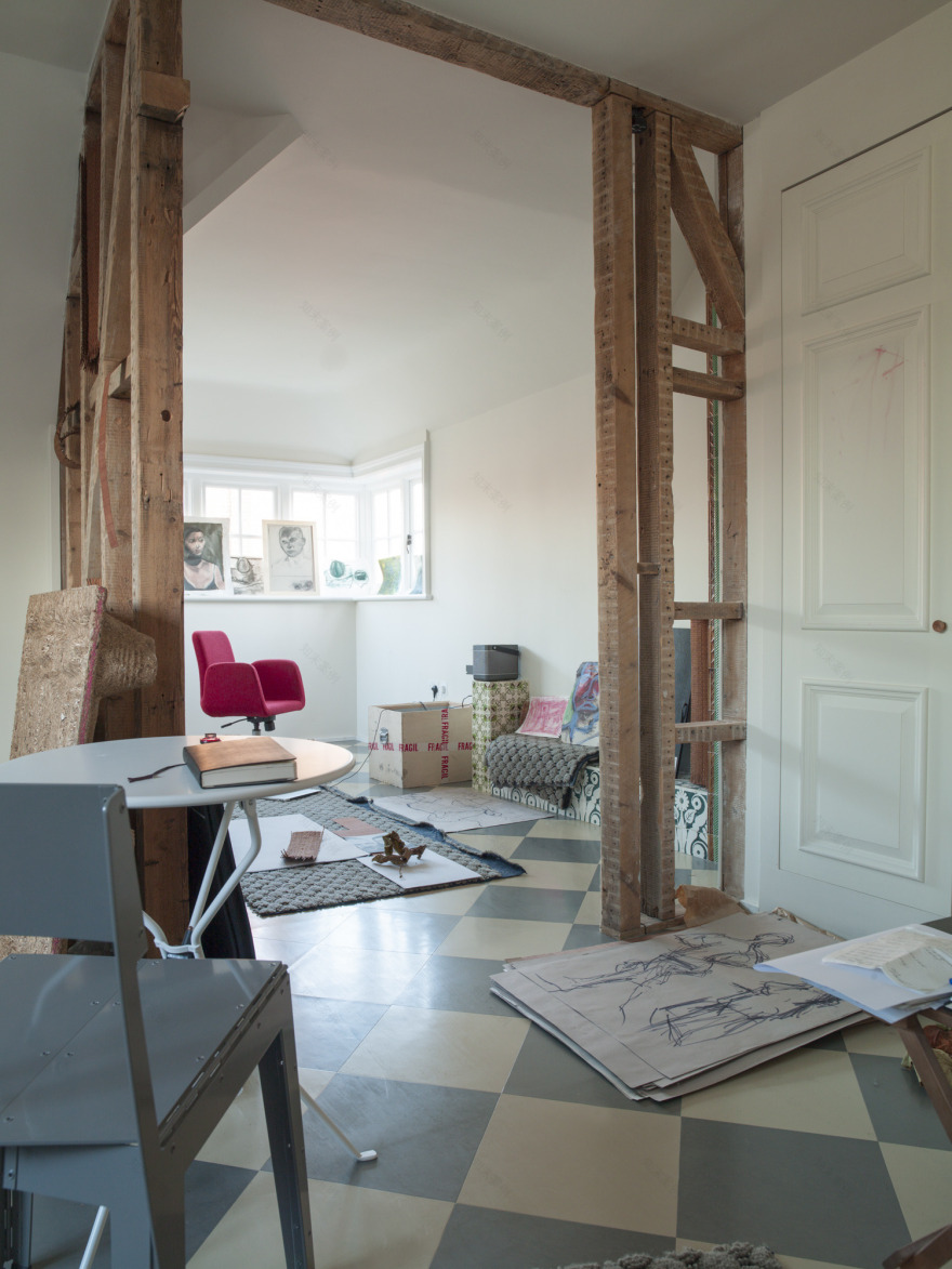 伦敦北部别墅 | 东西方文化交融的现代空间-44