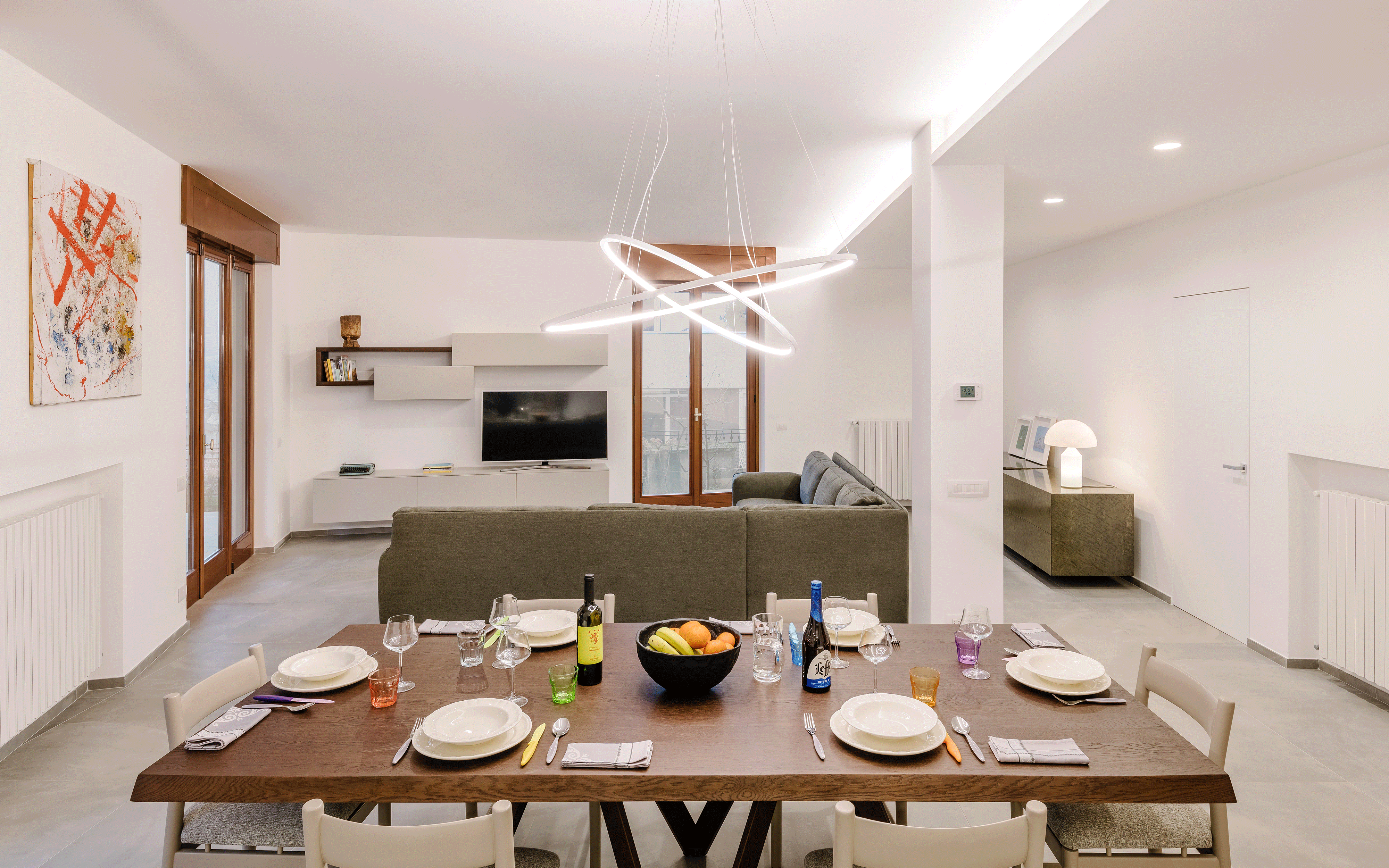 Cantù_DV 公寓改造 | 线性楼梯与明亮现代风格的完美结合-9