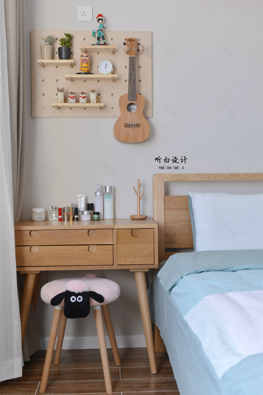 127 平日式混北欧婚房,储物充足、柯基空间足够-28