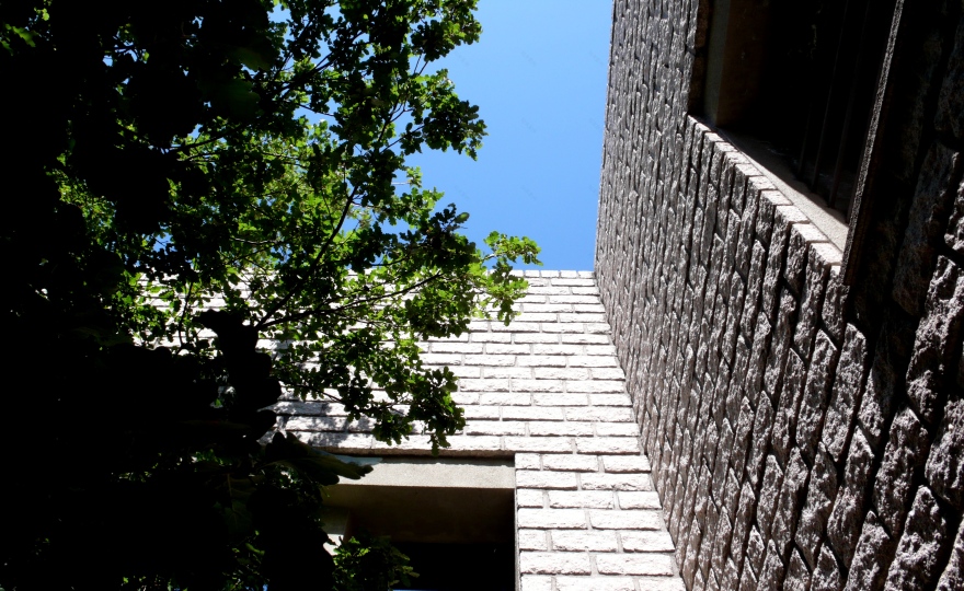 融合自然的会议中心设计-3