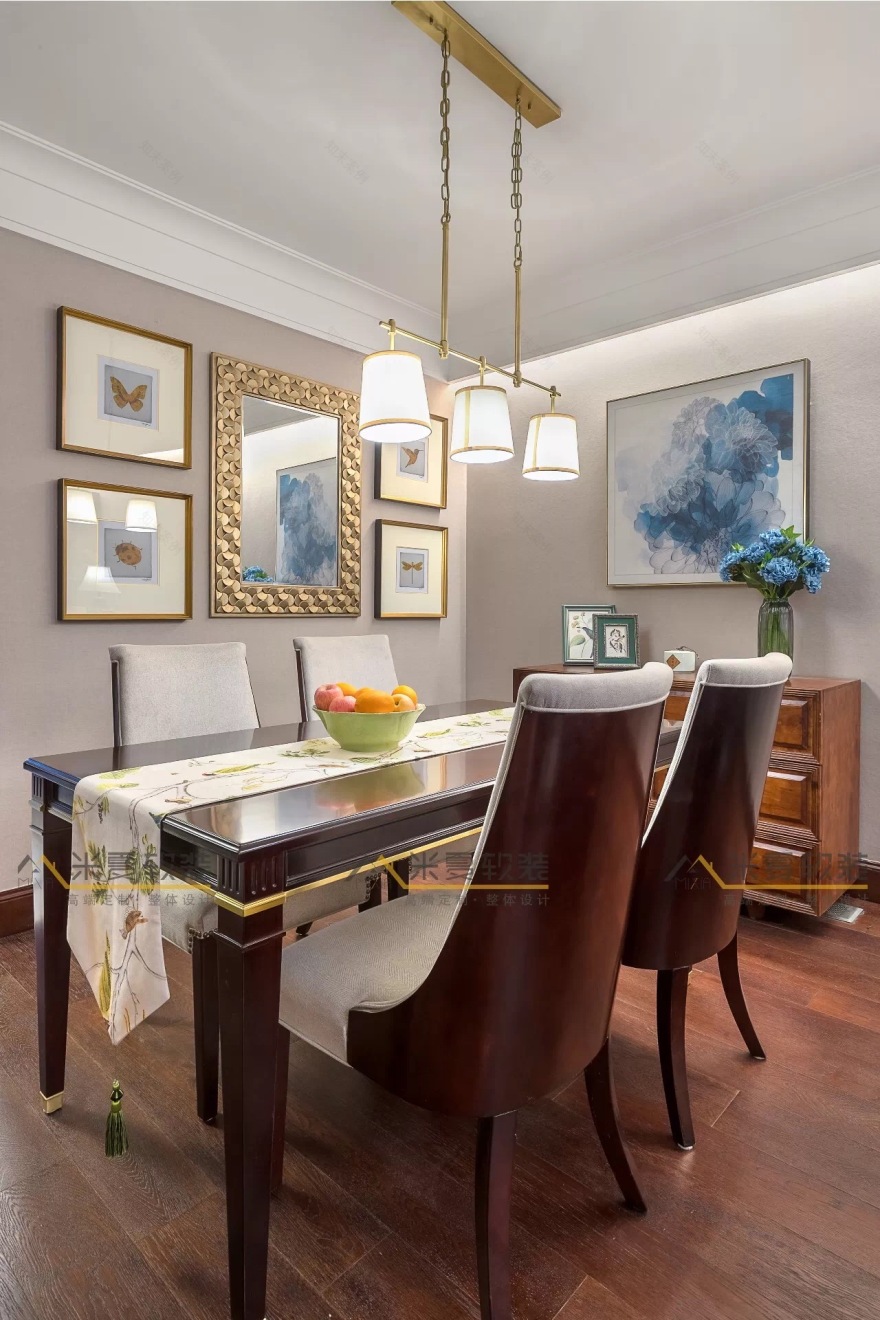 米夏软装打造优雅美式家居,温暖一家人的异国生活-115