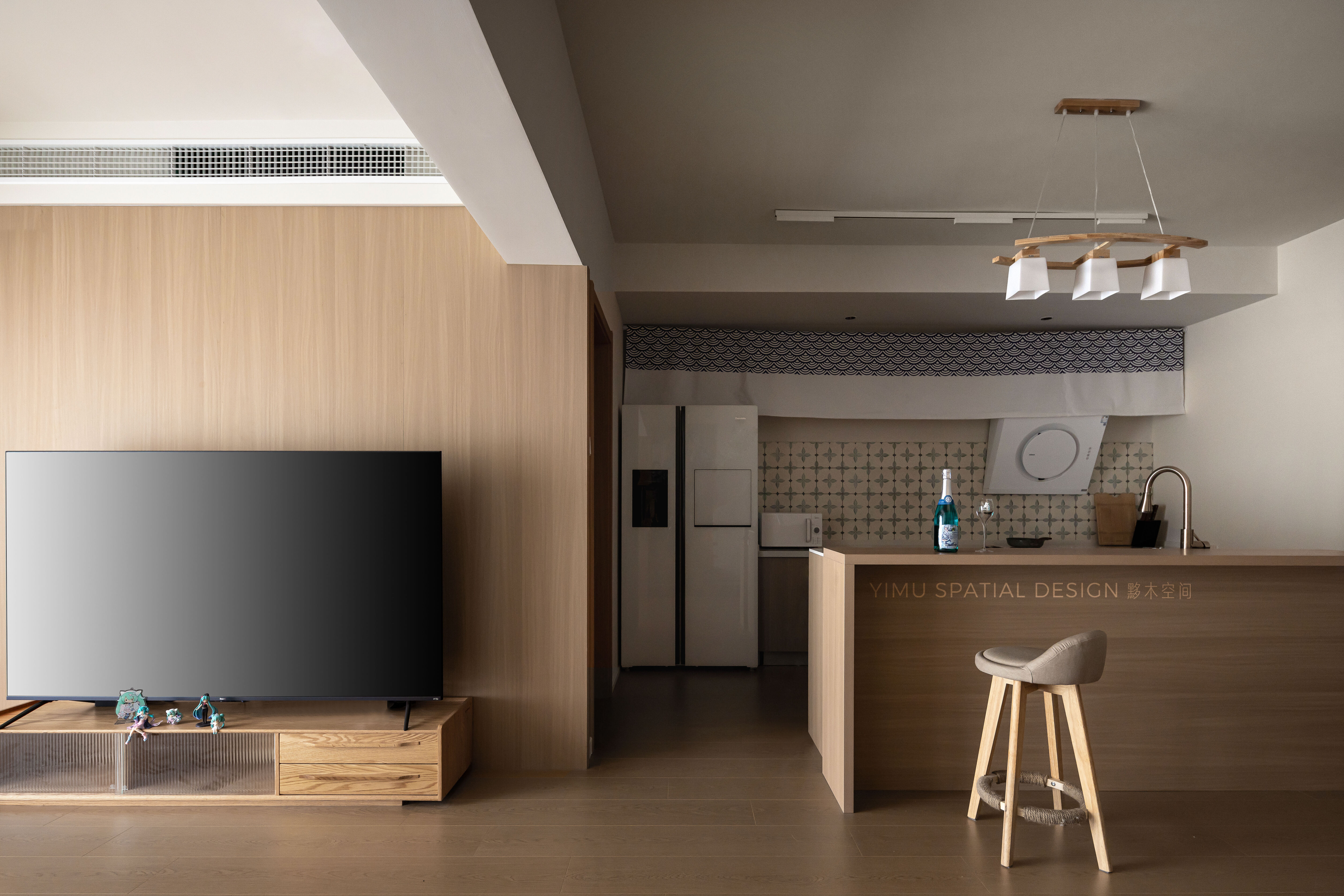 自然原木 LOFT丨中国合肥丨黟木空间设计-8