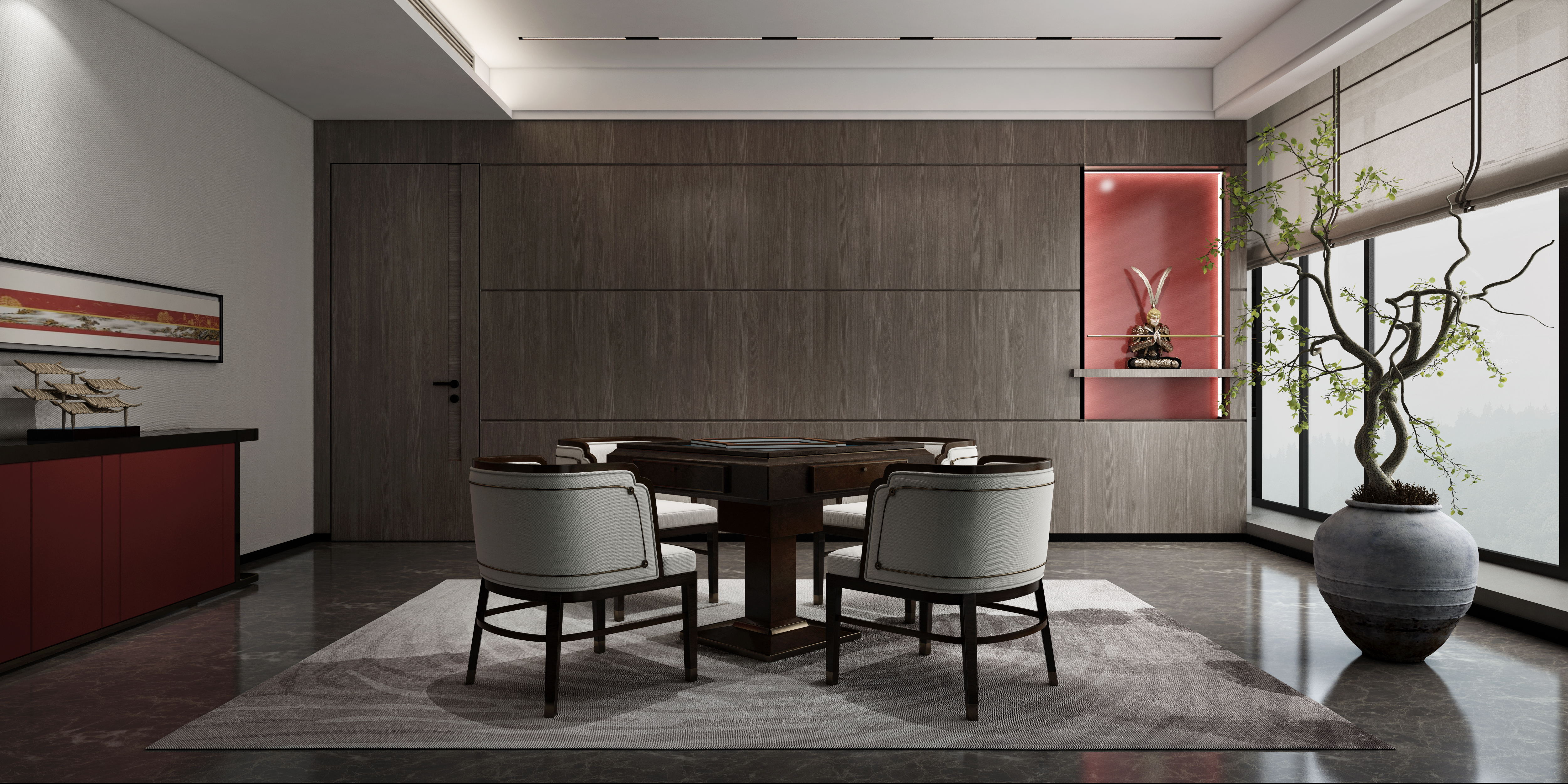 山东临沂鲁商中心超高层办公样板间丨中国临沂丨山东省鲁商建筑设计有限公司-55