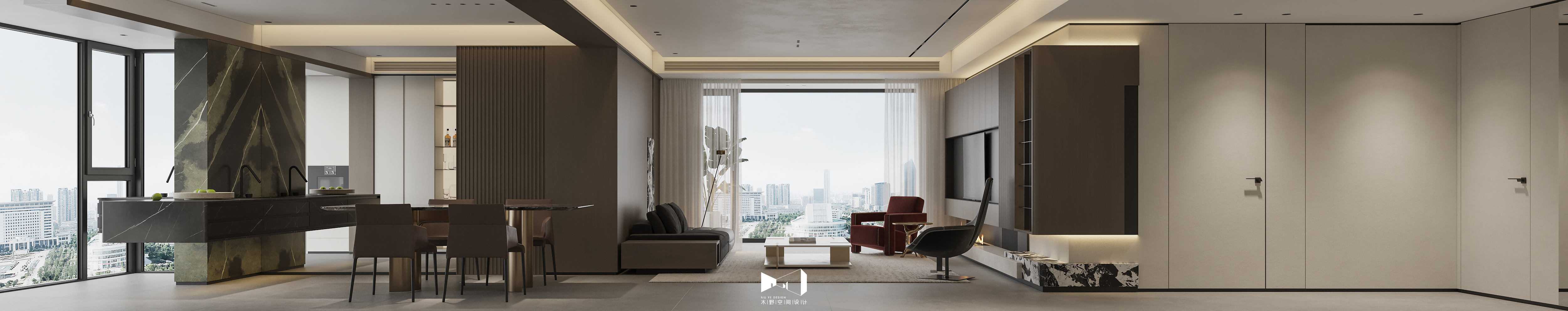 苏州金鸡湖 | 湖景平层 | 夏冬-0