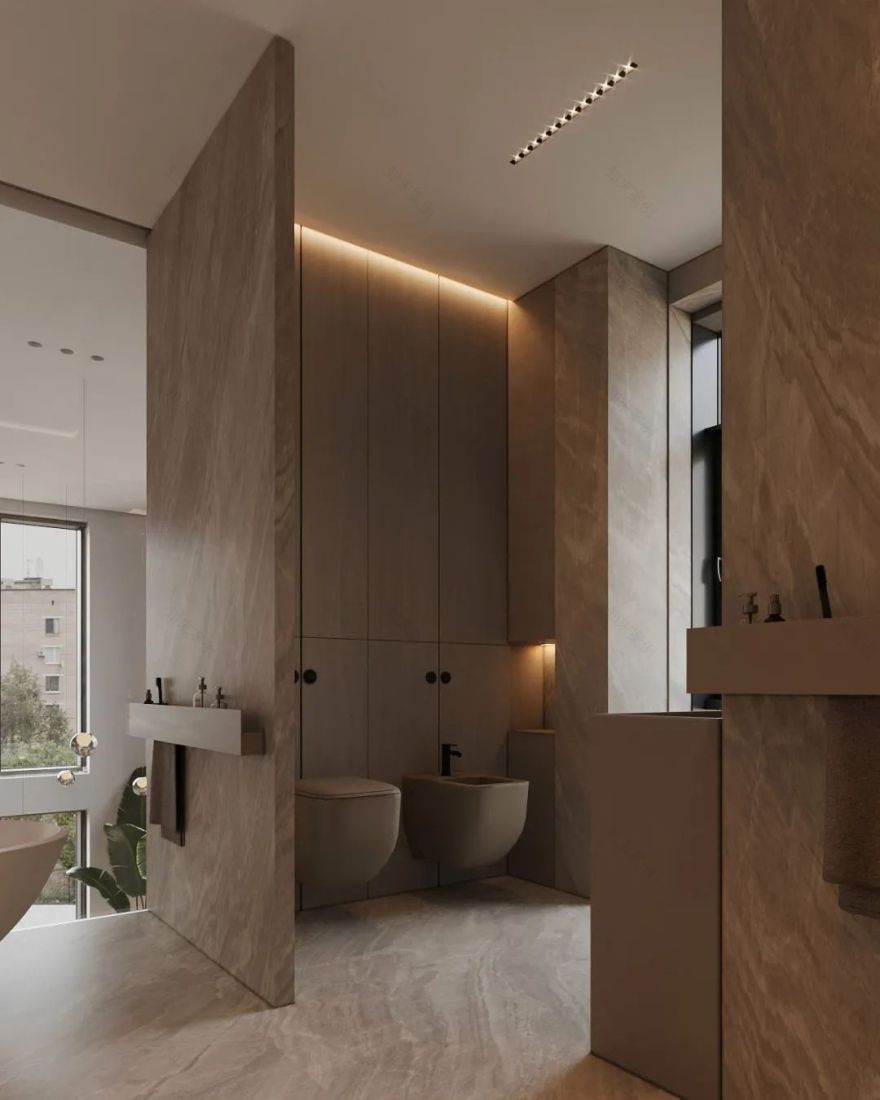 上海顶层复式低调奢华设计丨中国上海-17