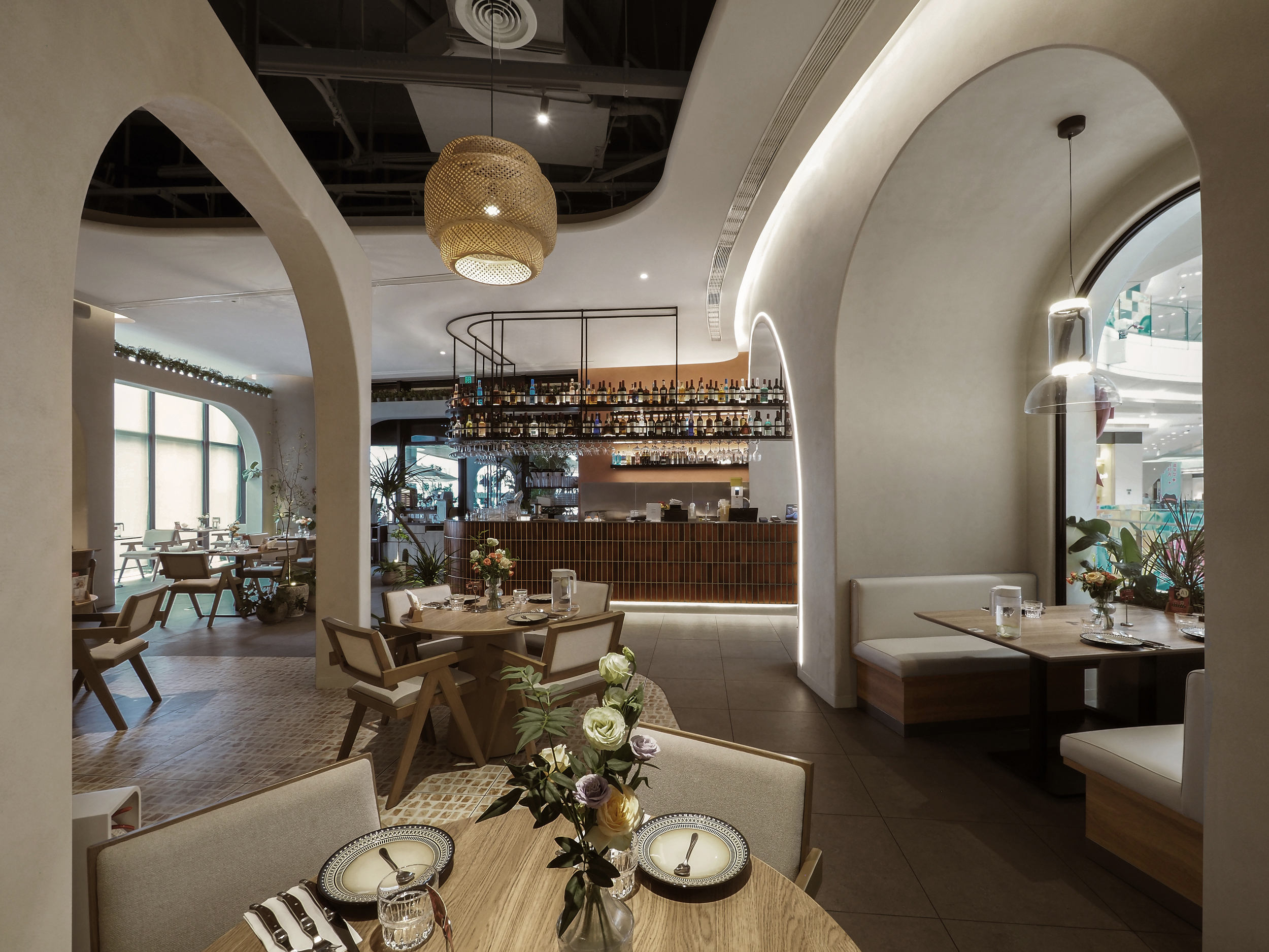 西堤牛排无锡海岸城餐厅丨中国无锡丨大周设计-14