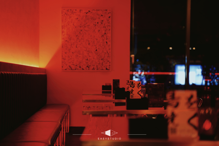 落日余晖下的鸟居烧鸟餐厅丨中国石家庄丨石家庄 EASY STUDIO-20