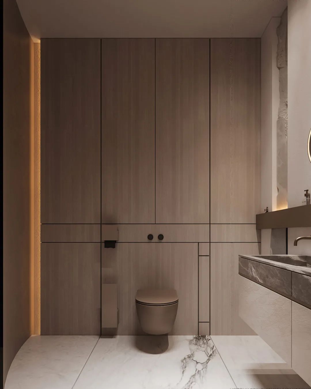 上海顶层复式低调奢华设计丨中国上海-42