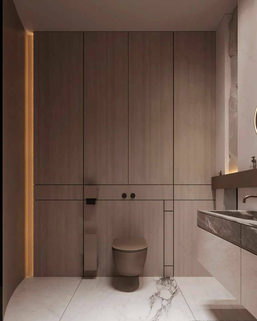 上海顶层复式低调奢华设计丨中国上海-42