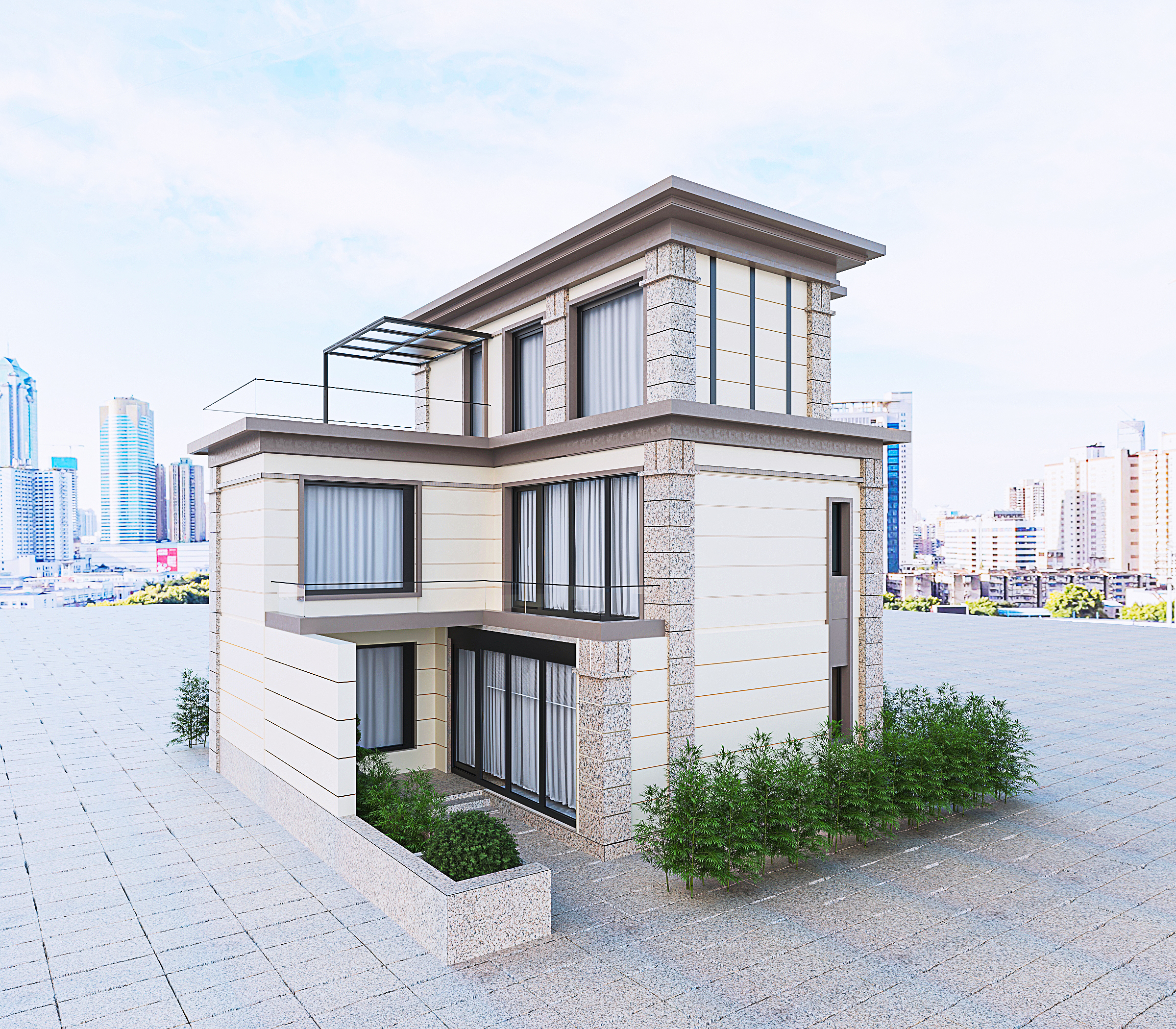 佛山现代中式风别墅丨中国佛山-16