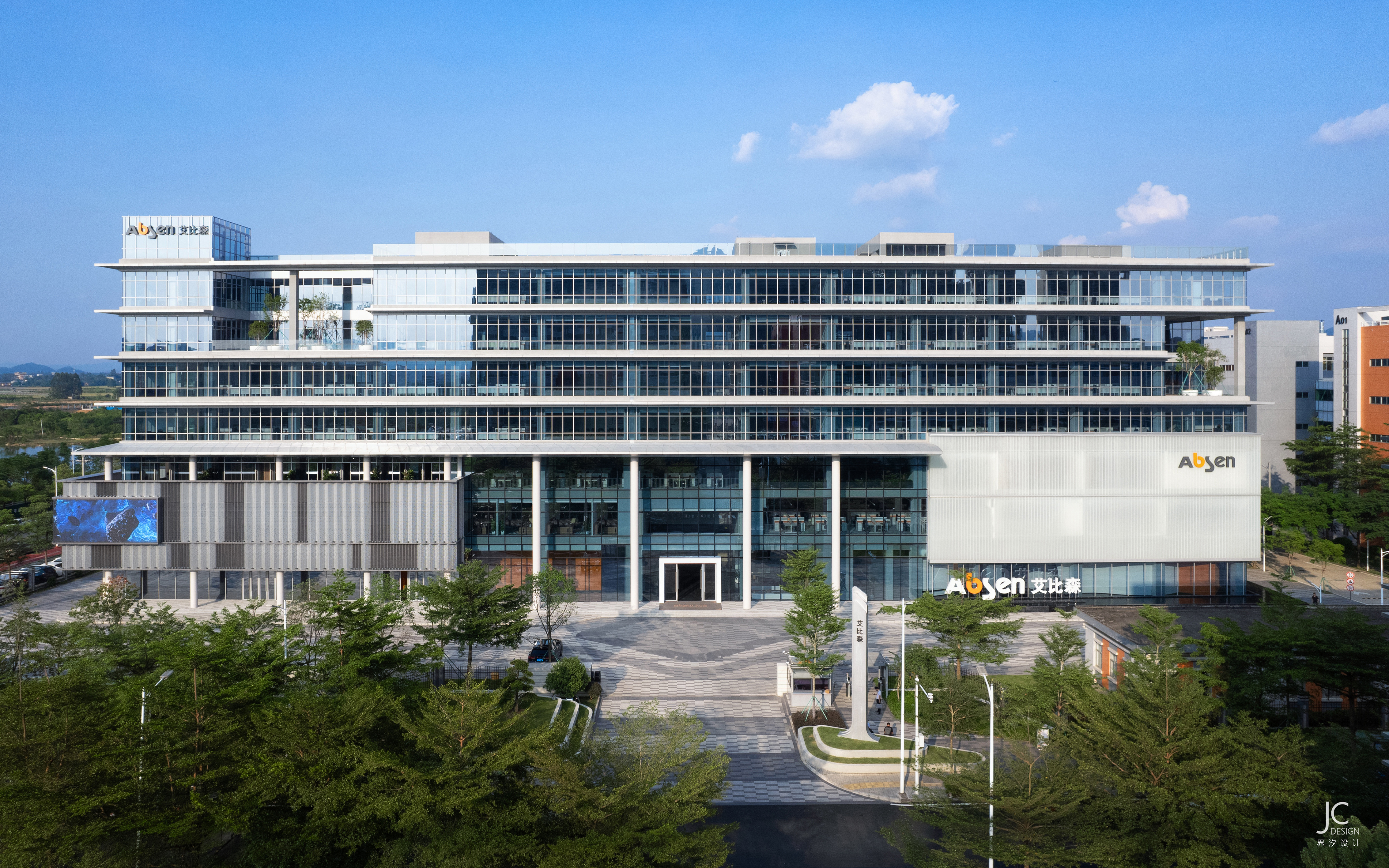艾比森东江智造中心研发大楼丨中国惠州丨深圳界汐设计有限公司-8