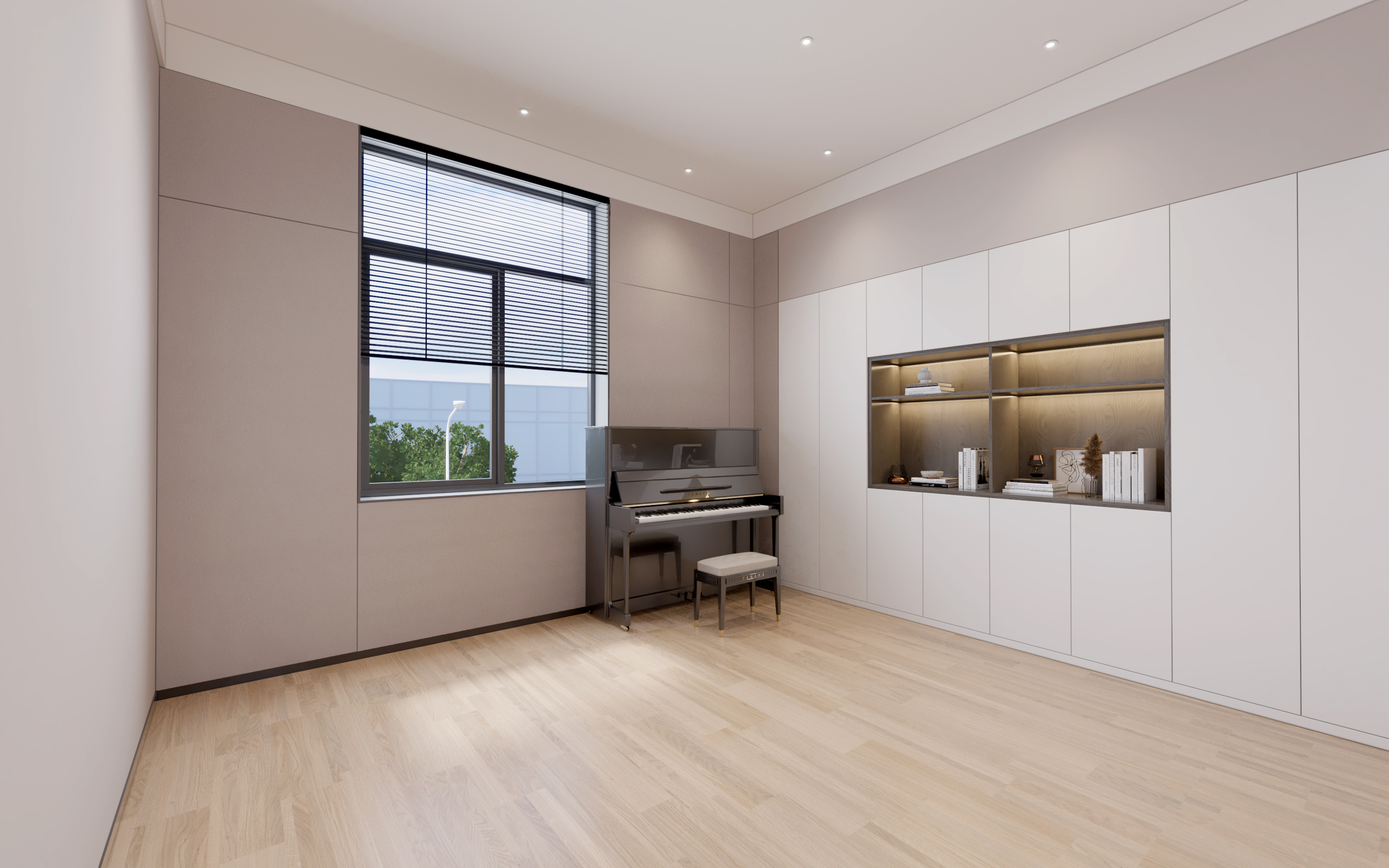 吾澈音乐极简空间设计-14