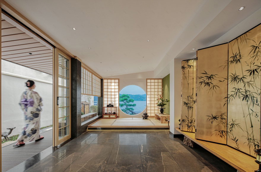 汐留屋私汤临湖民宿丨中国苏州丨海墁设计-34