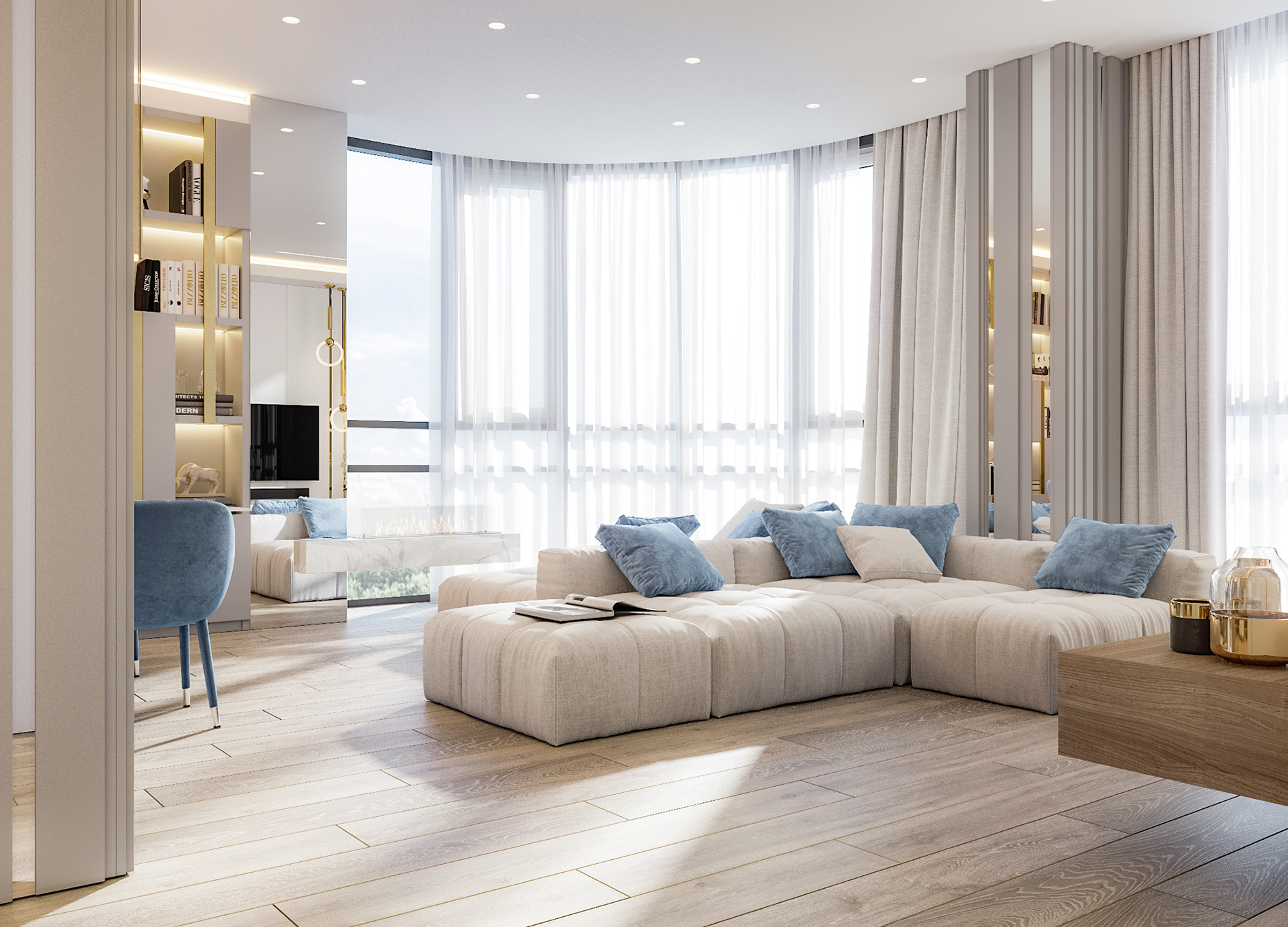 国外公寓（格拉夫奥洛夫,圣彼得堡）设计丨俄罗斯圣彼得堡-2