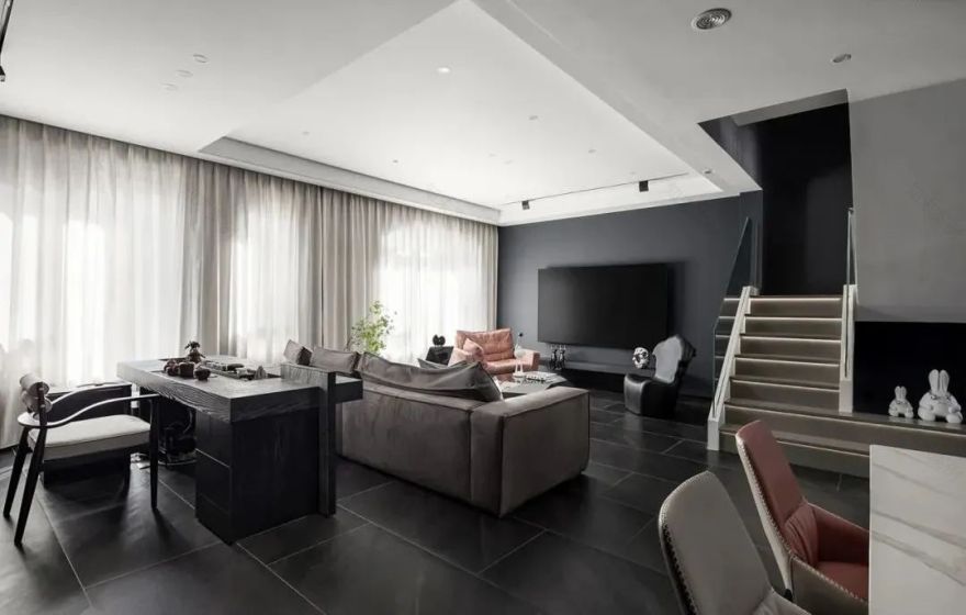 暗调之魅 · 现代简约家居设计新解-17