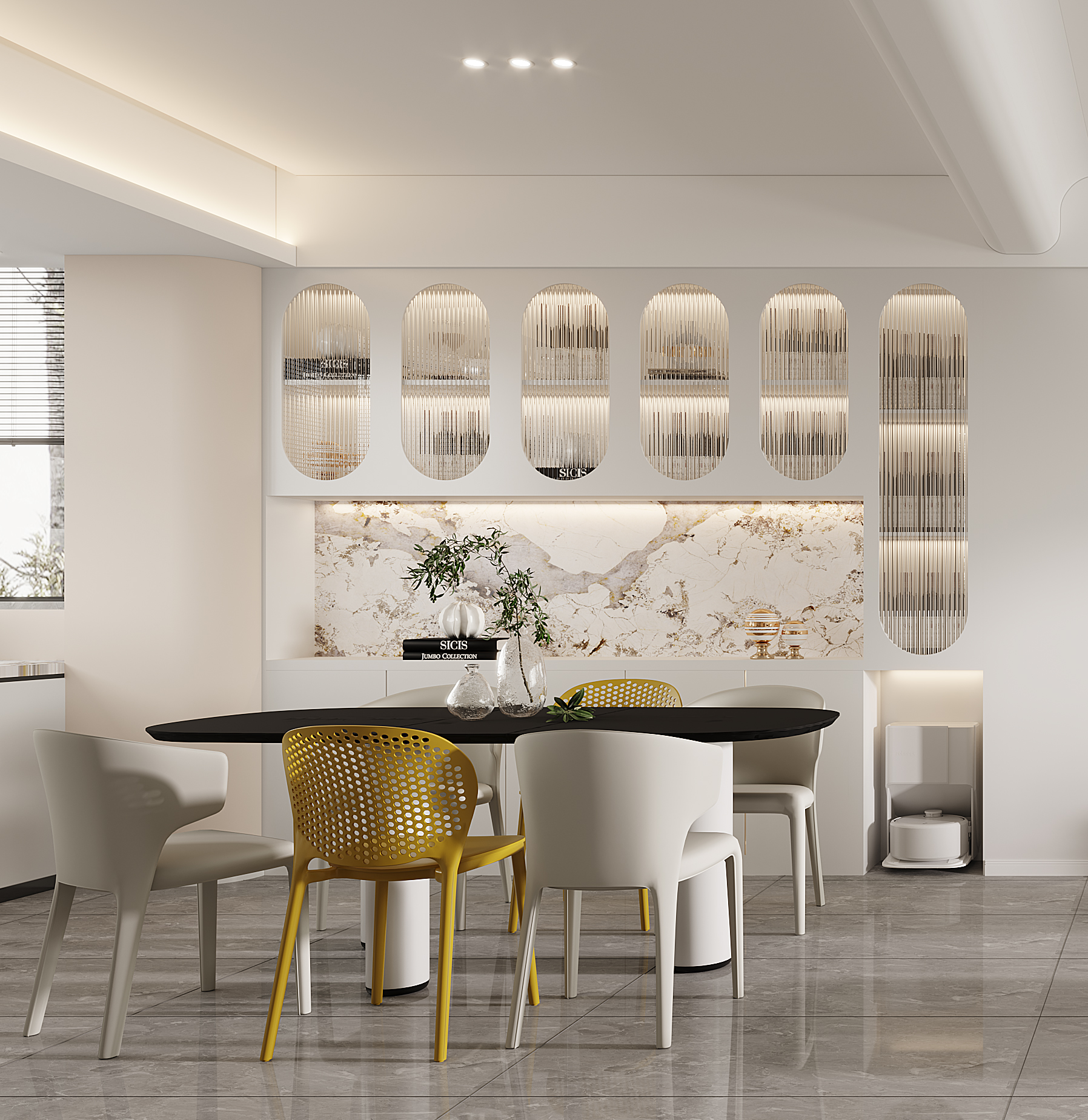 奶油风·温柔宅丨武汉界无垠空间设计事务所-36