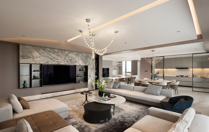 杭州张泉优雅大平层设计丨中国杭州-20