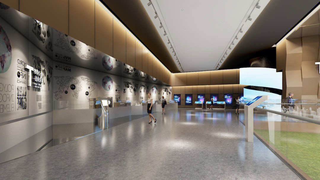 智慧物流企业展厅-5