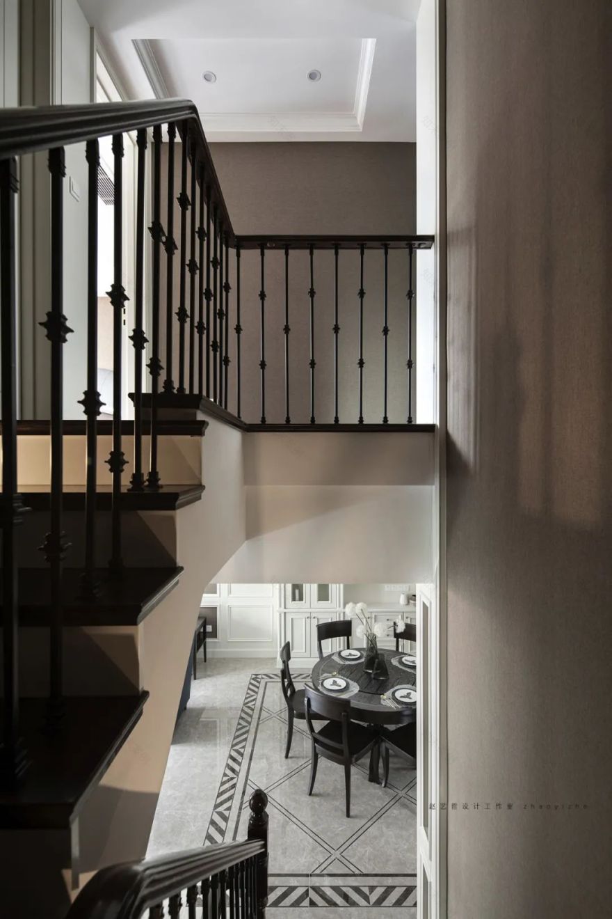 美式别墅设计丨中国杭州丨赵艺哲设计工作室-20