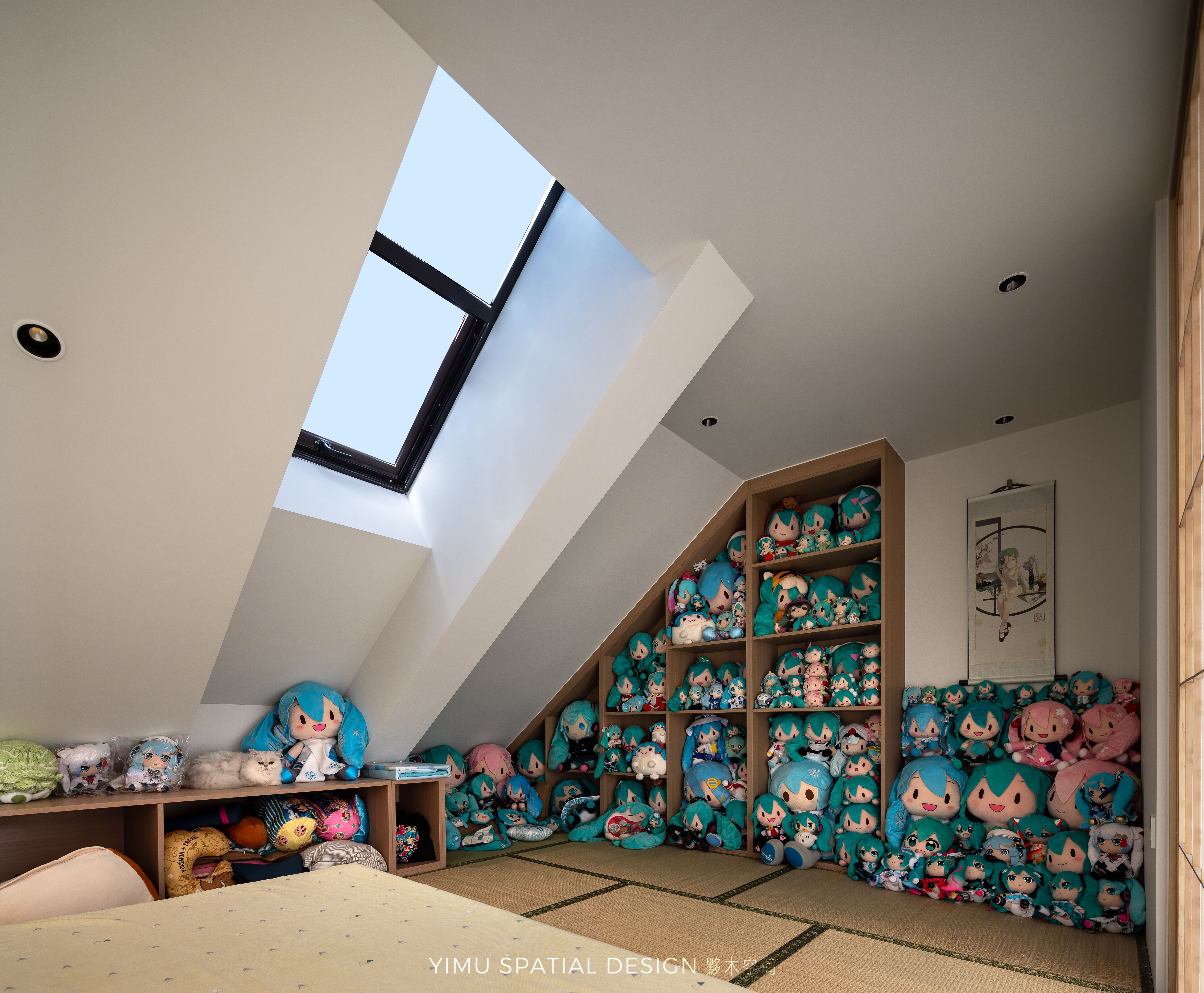 自然原木 LOFT丨中国合肥丨黟木空间设计-32