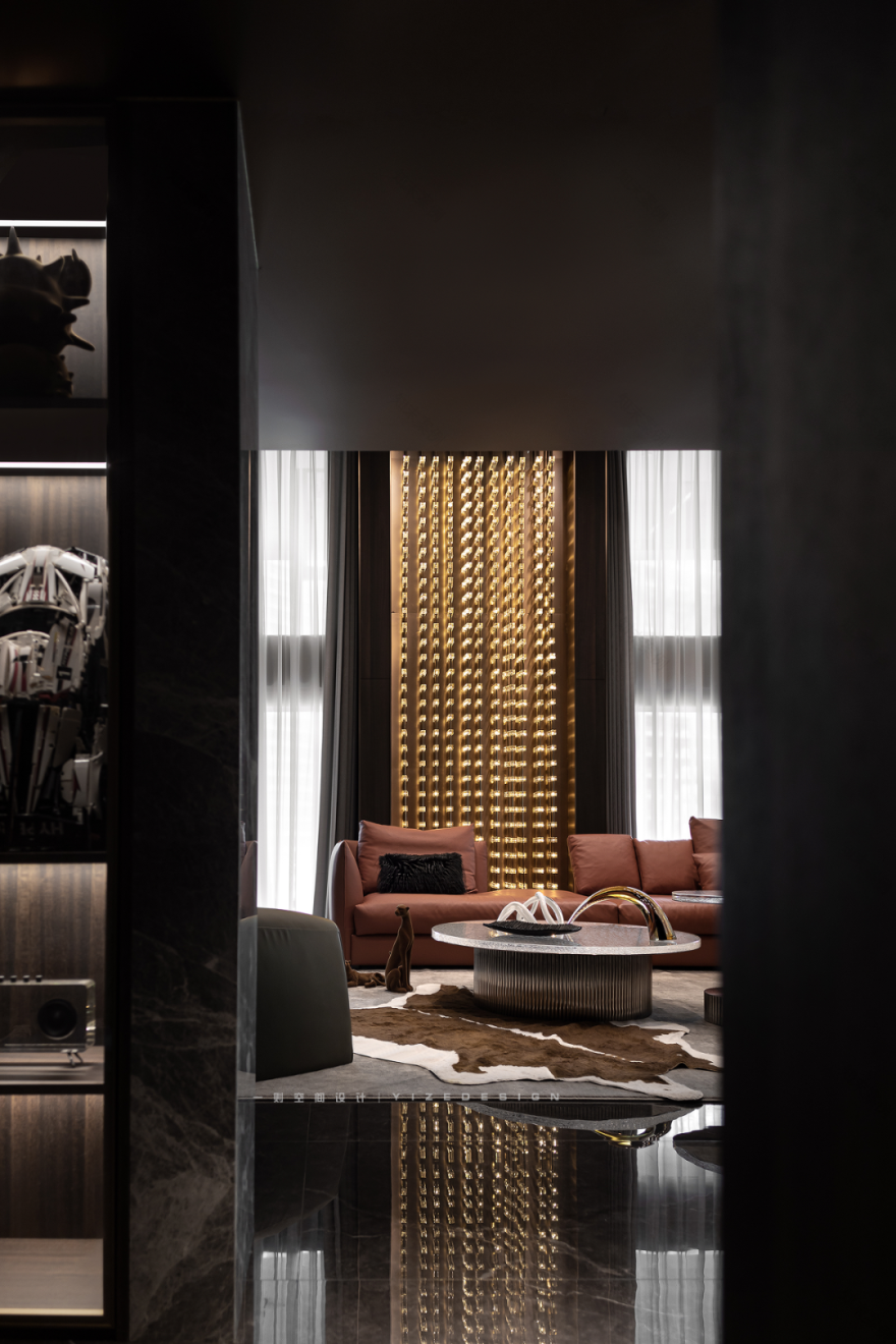 现代轻奢杭州跃层设计丨中国杭州丨赵艺哲设计工作室-14