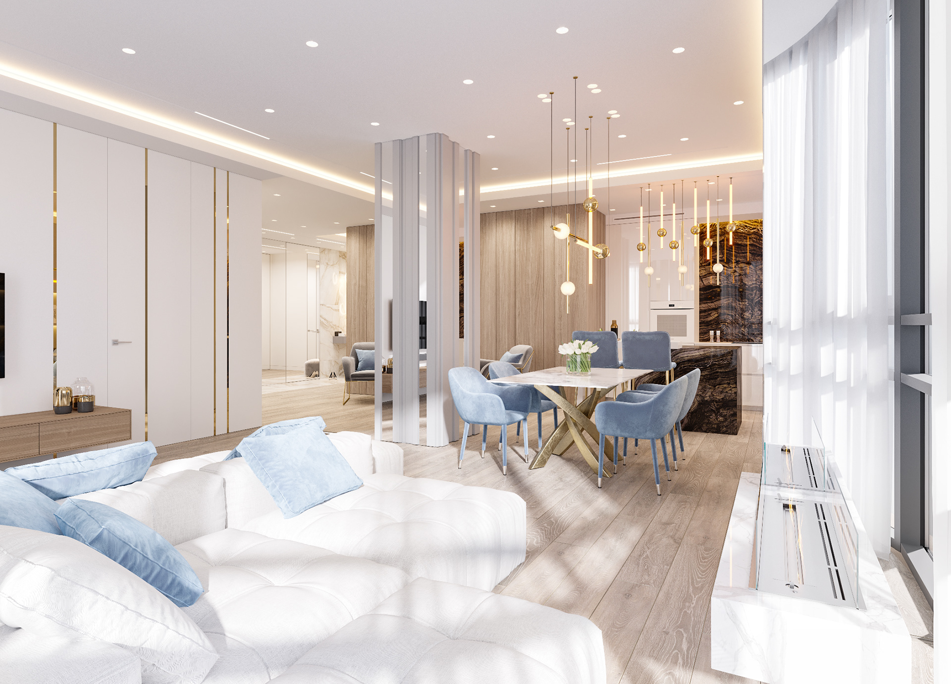 国外公寓（格拉夫奥洛夫,圣彼得堡）设计丨俄罗斯圣彼得堡-8