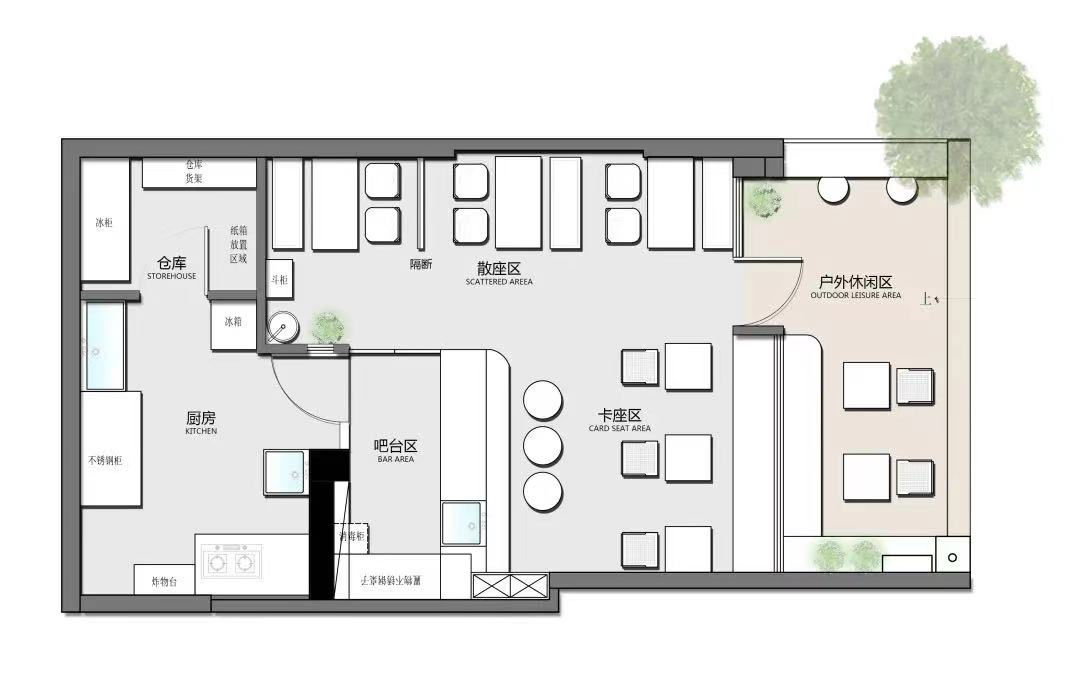 有幸·小食院丨中国张家界丨哈姆雷特设计事务所-10