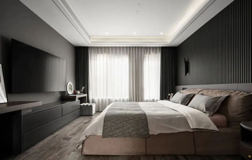 暗调之魅 · 现代简约家居设计新解-26