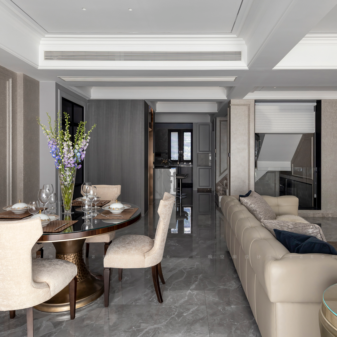 浙江杭州现代美式排屋设计丨中国杭州丨赵艺哲设计工作室-14