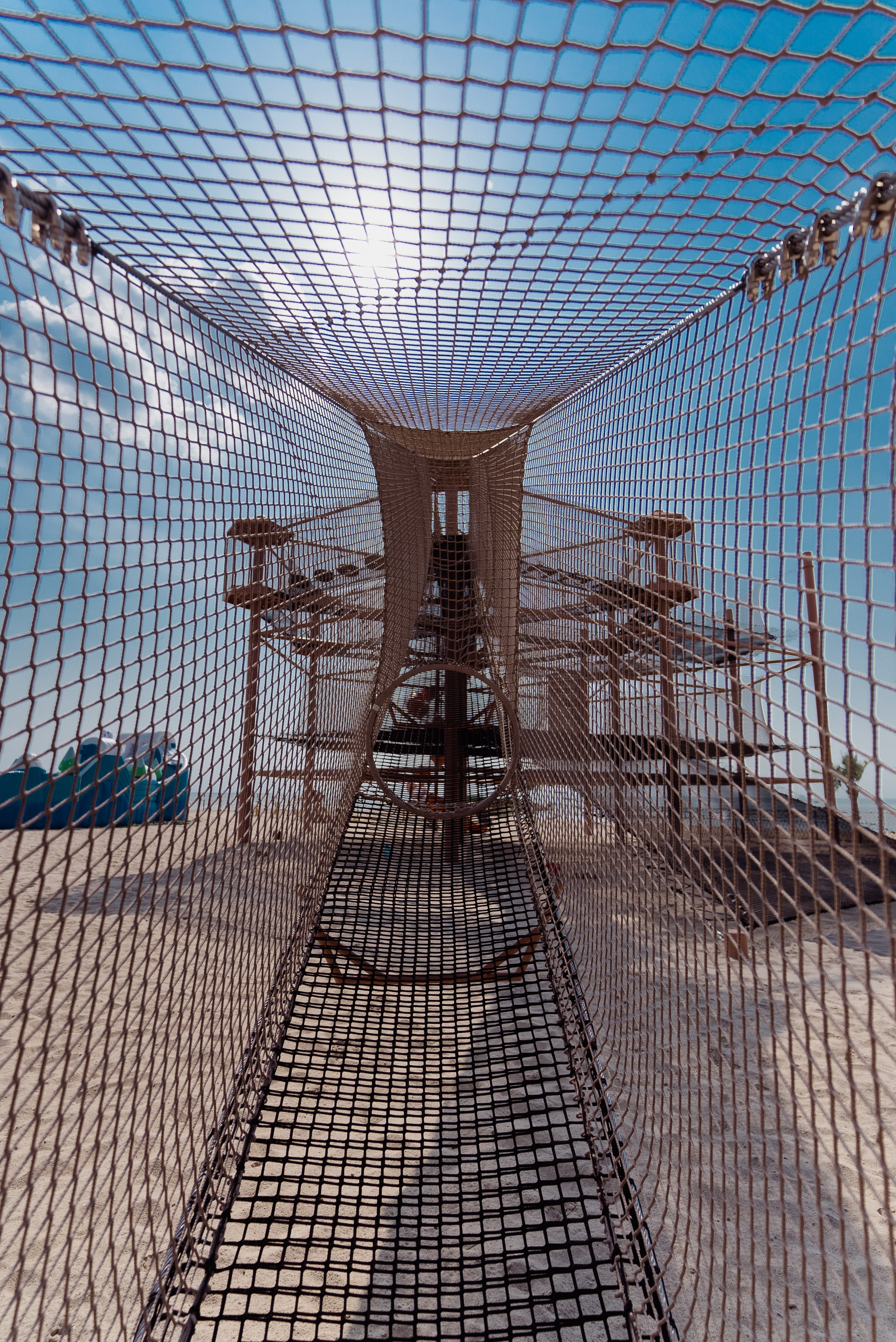 宿迁骆马湖沙滩公园·塔楼穿越亲子乐园丨中国宿迁丨滨州绳网部落游乐设备有限公司-38