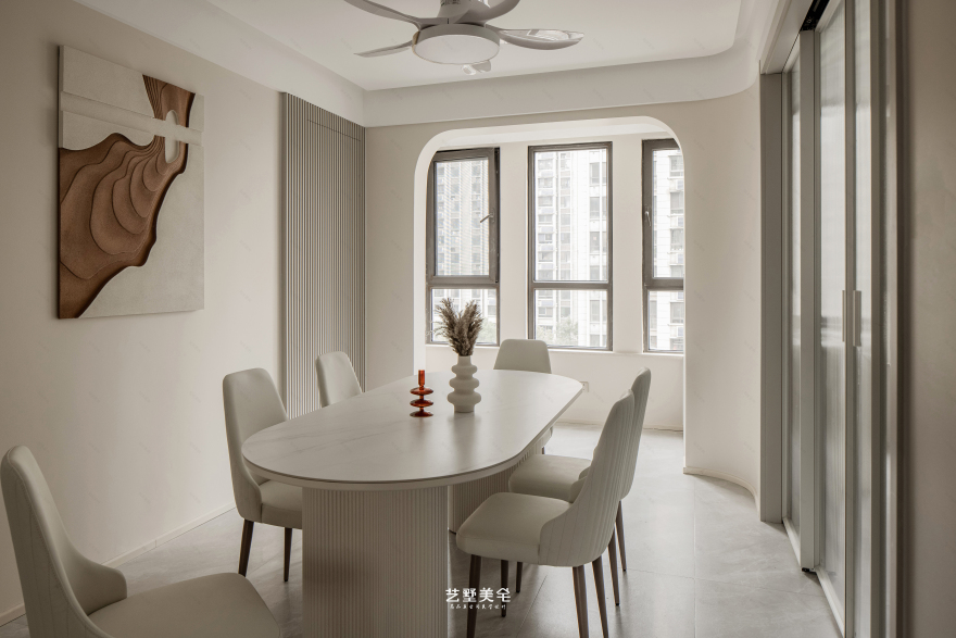 合肥锦绣淮苑奶油风设计改造丨中国合肥-42