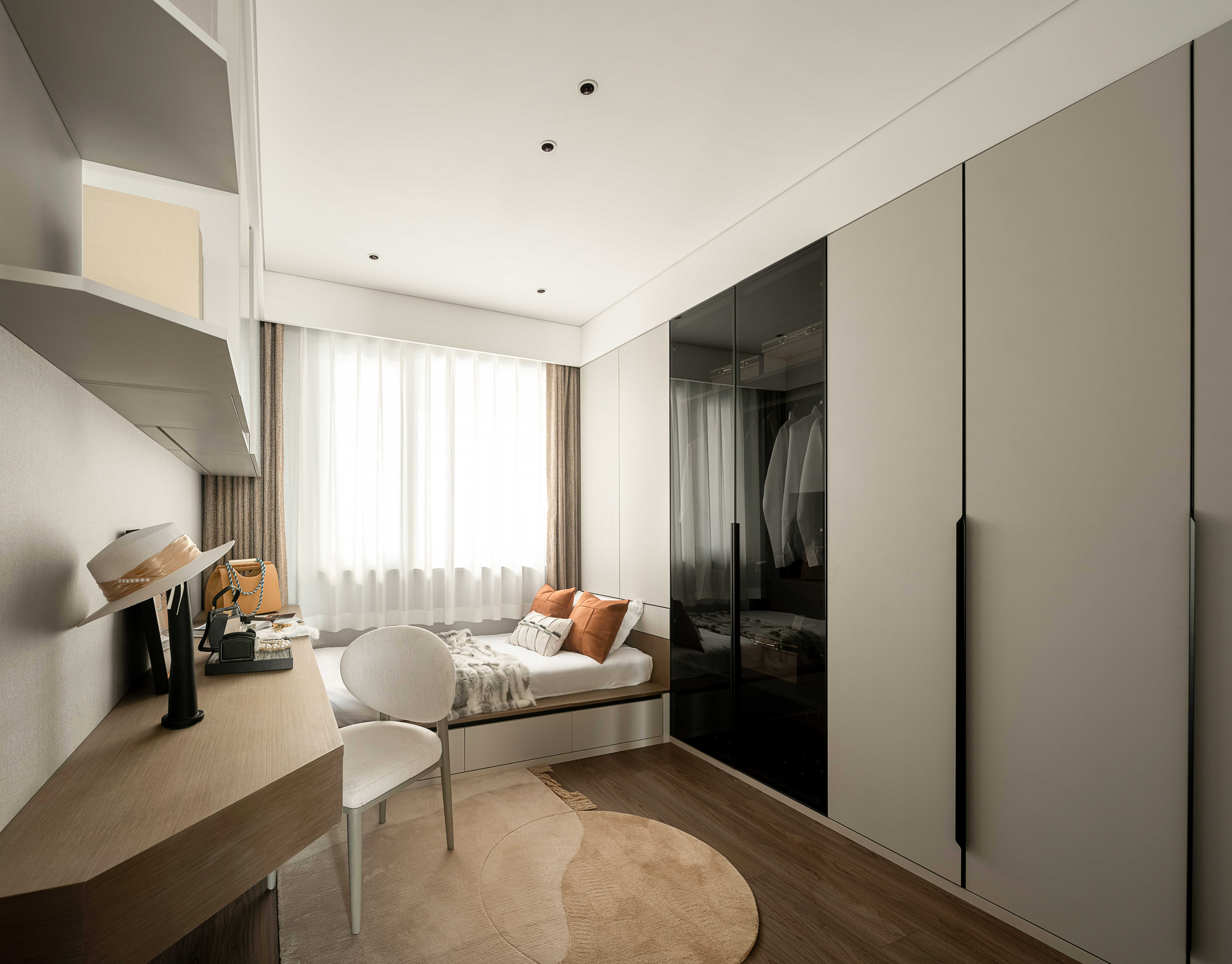 现代简约 135㎡样板间丨中国深圳丨深圳三石 SZSD-12