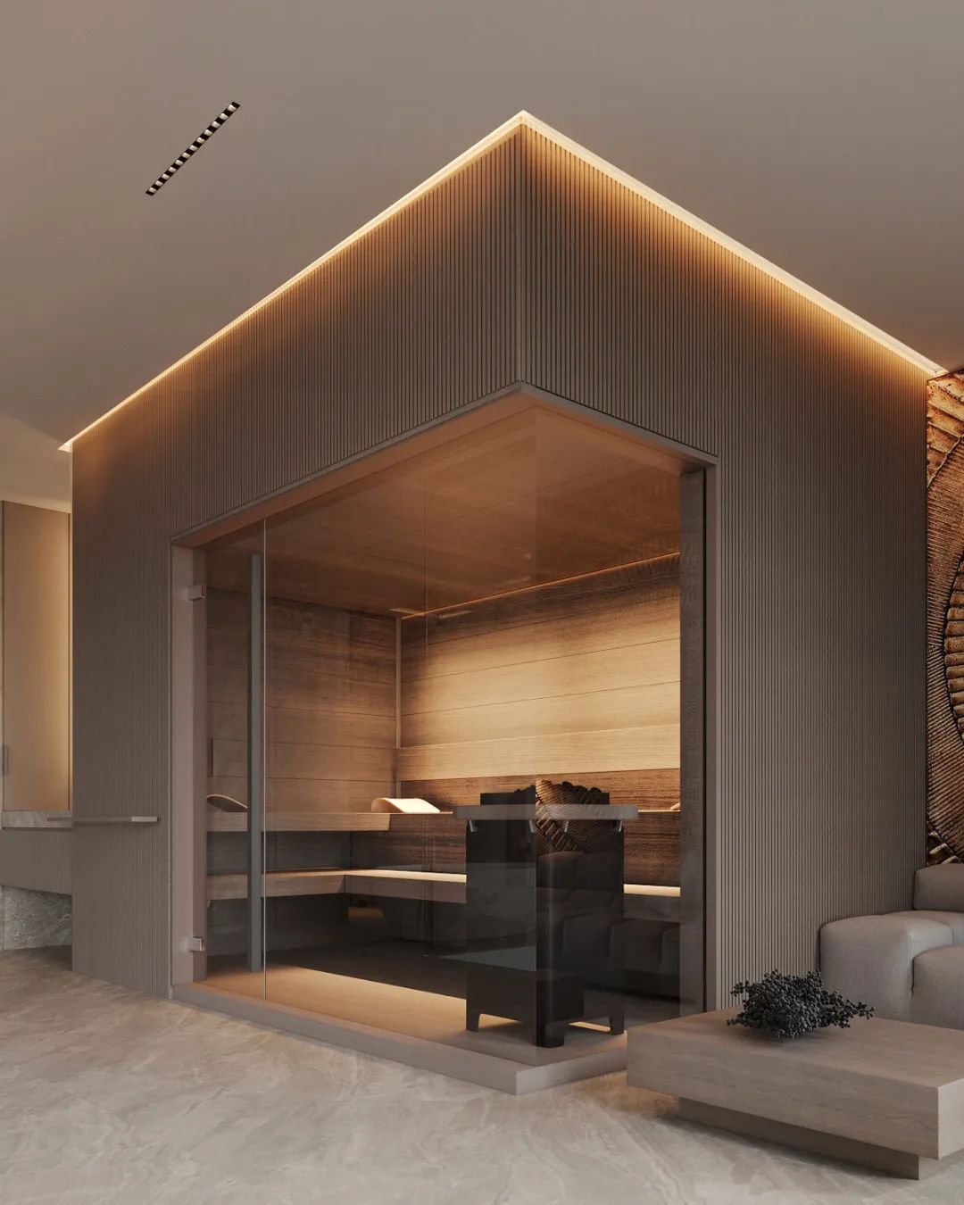 上海顶层复式低调奢华设计丨中国上海-11