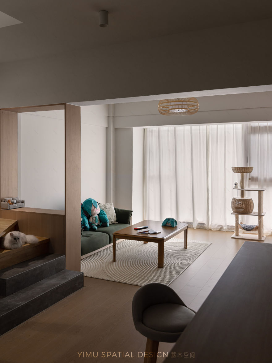 自然原木 LOFT丨中国合肥丨黟木空间设计-16