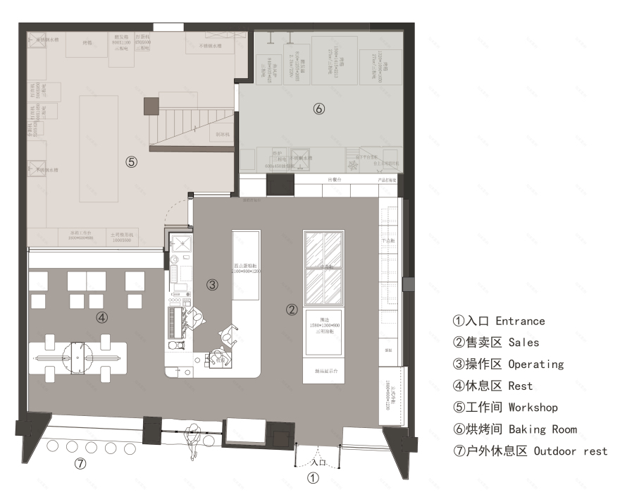 韦朵咖啡烘焙店丨中国杭州丨杭州知物室内装饰有限公司-38