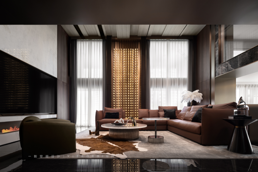 杭州现代轻奢跃层设计丨中国杭州丨赵艺哲设计工作室-15