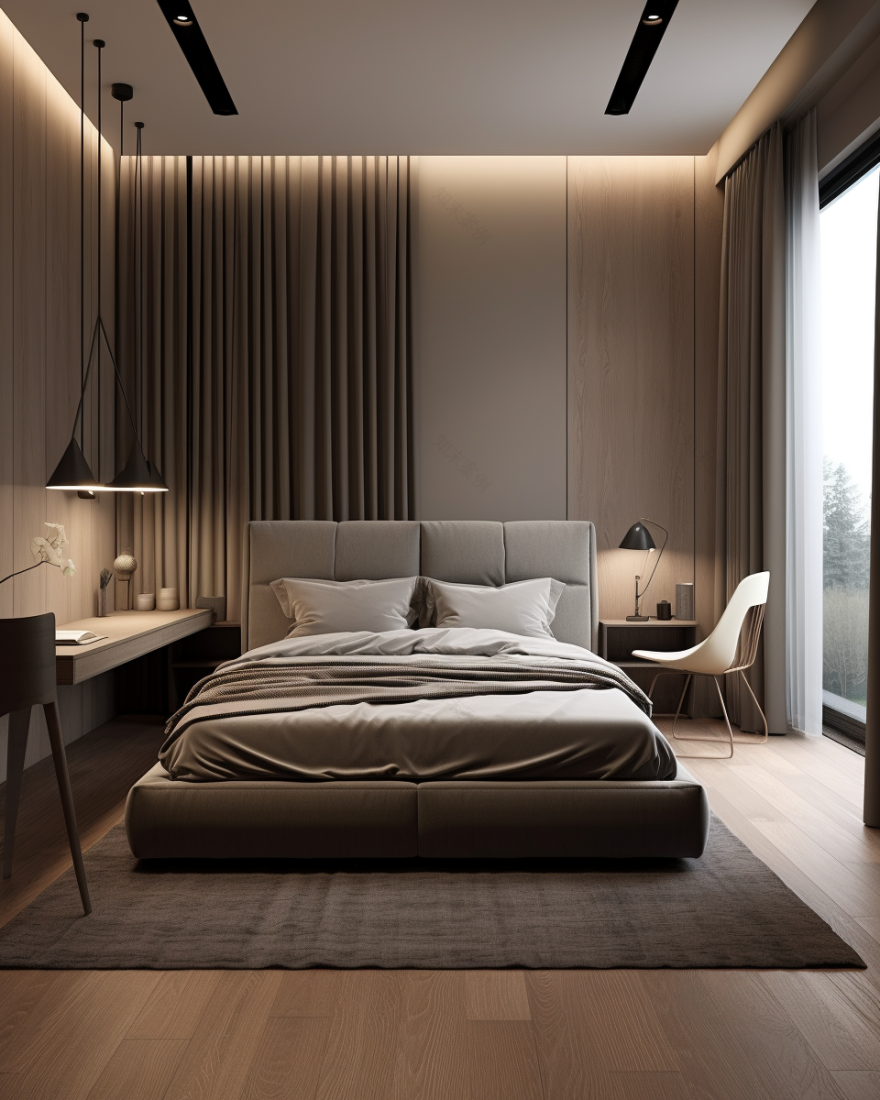 自然融和 · 苏州奢华极简木质家居空间丨中国苏州-10